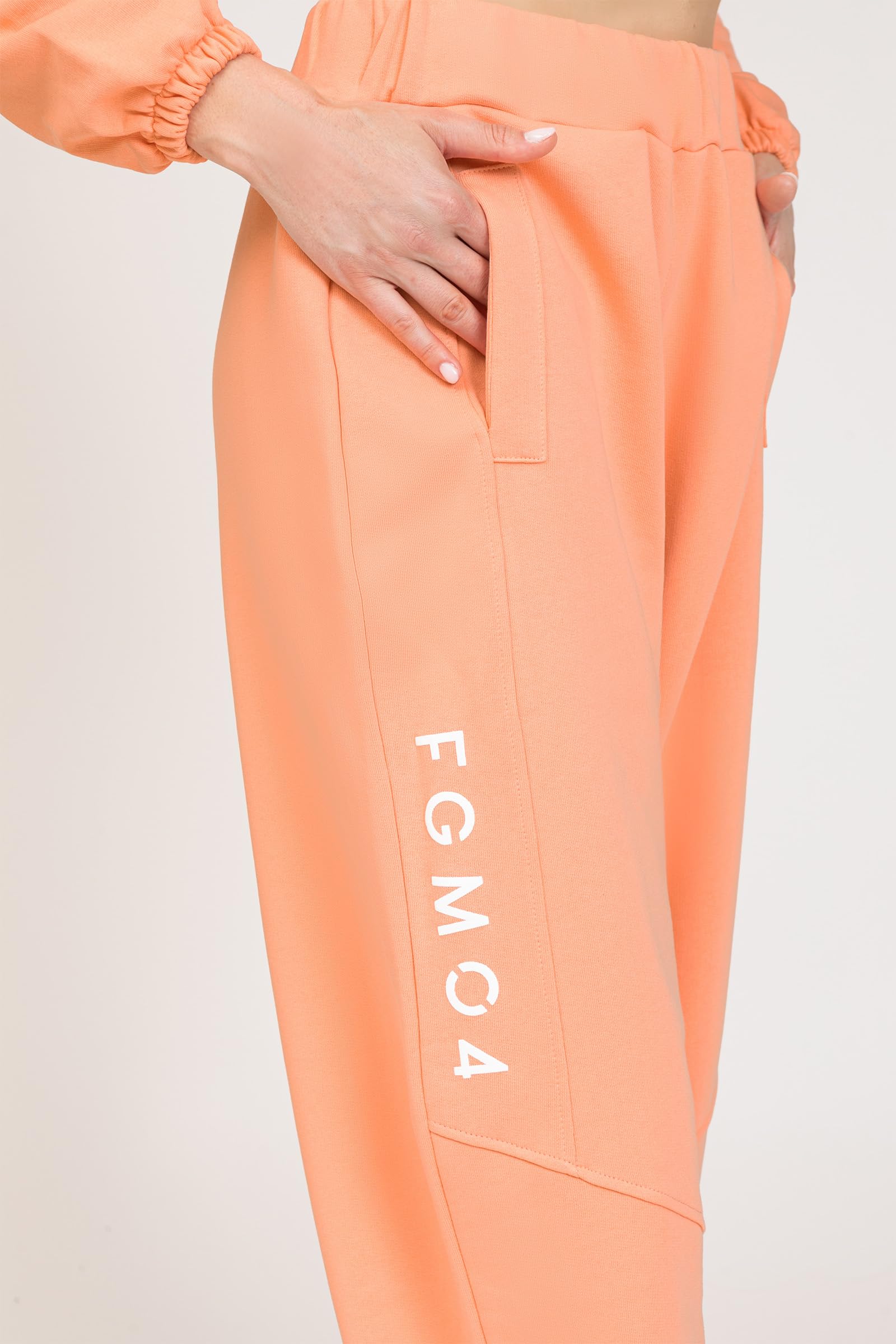 FGM04 Pantalone Jogger Oversize Jasmine Donna