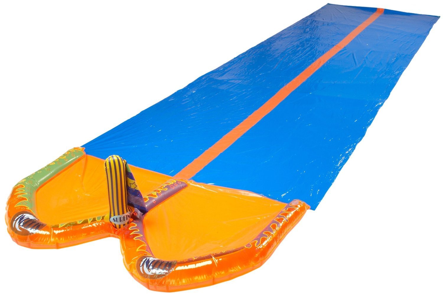 Happy People 77825 - Doppio Scivolo Acquatico, 650 x 180 cm
