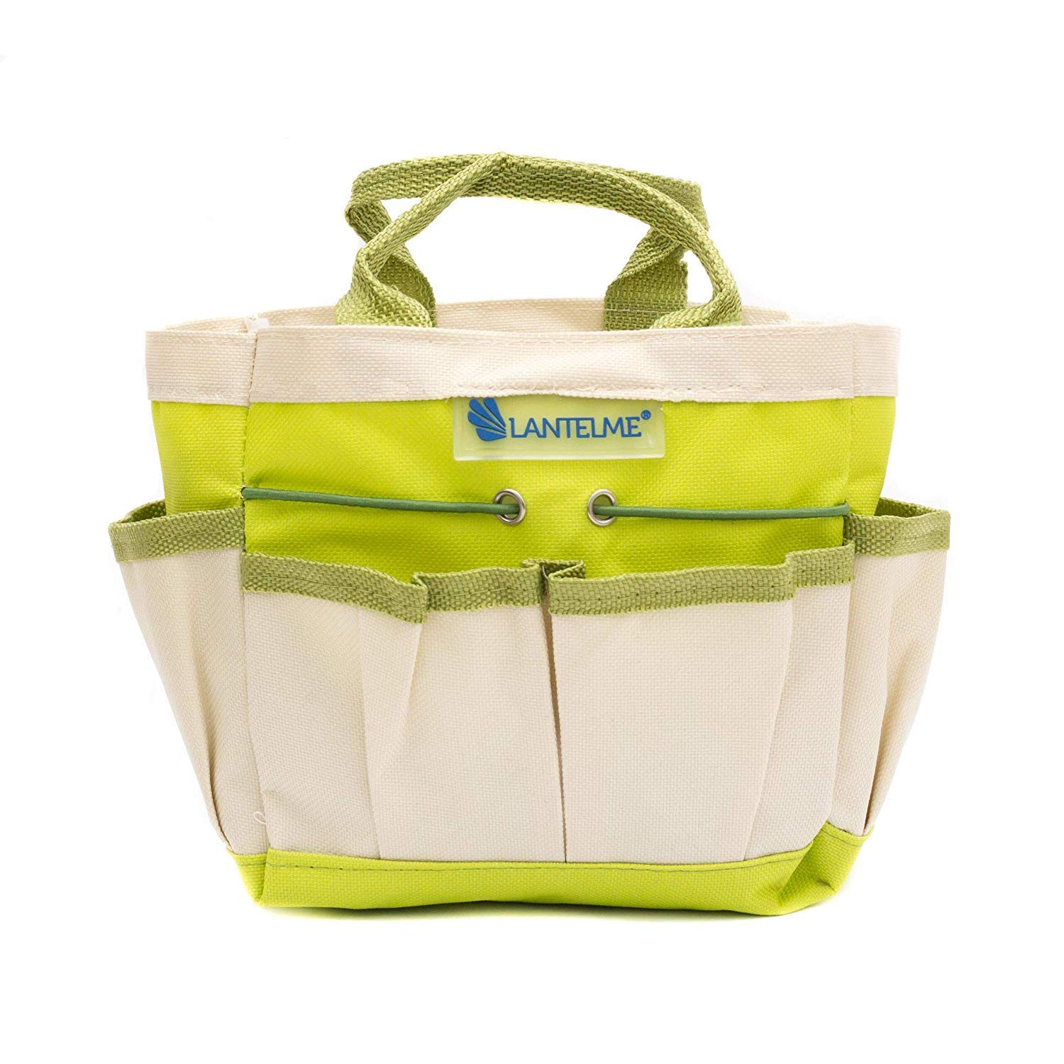 Lantelme 5124 - Juego de Herramientas de jardín de 7 Piezas con Bolsa, Tijeras de jardín, Guantes y Pala