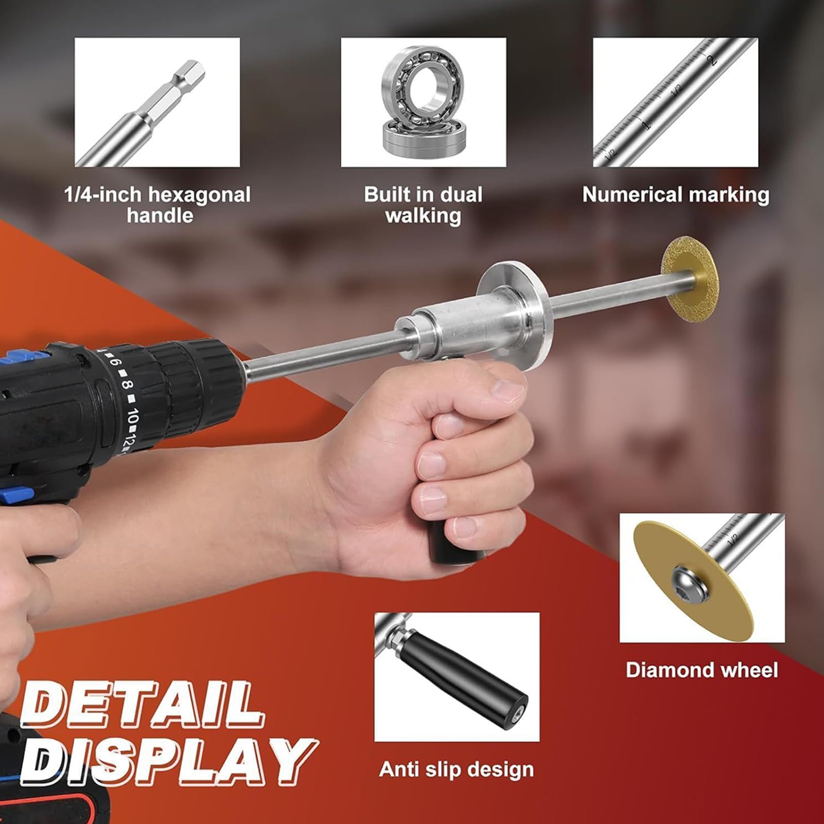 Coupe-Tube PVC Intérieur - Outil De Coupe De Tuyau | Outil Pliage Polyvalent Léger Réglable Pour Applications Industrielles Et Découpe Efficace