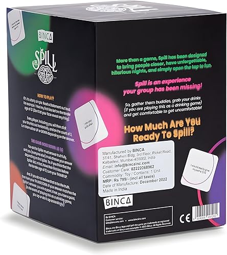 Miniatura 2 de Juego de cartas para adultos, un juego de secretos derramados, juego de cartas de fiesta para adultos para amigos y entretenimiento, a partir de 18