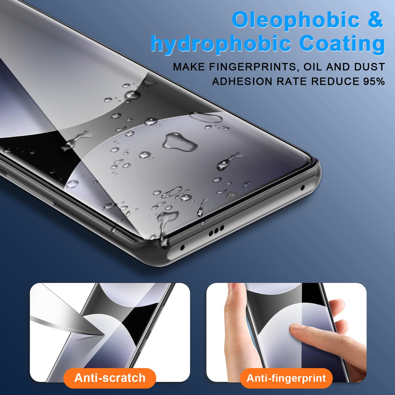 Verre Trempé Vauki pour Xiaomi Redmi Note 14 Pro 5G/Poco X7 5G Protection Écran 9H Anti-Rayures HD Transparent