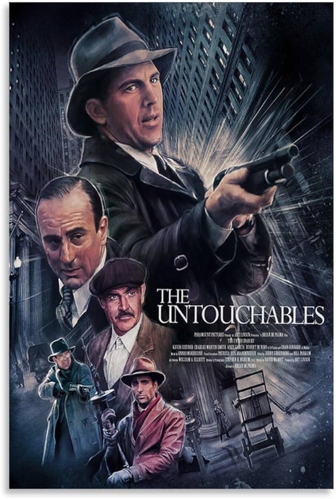 アンタッチャブル　USオリジナル映画ポスター US版ポスター『アンタッチャブル』（The Untouchables） - メルカリ