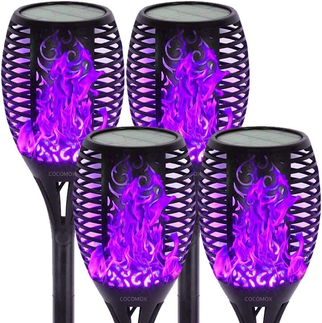 Solar Torch Lights Outdoor, 96LED Solar Torch Lights with