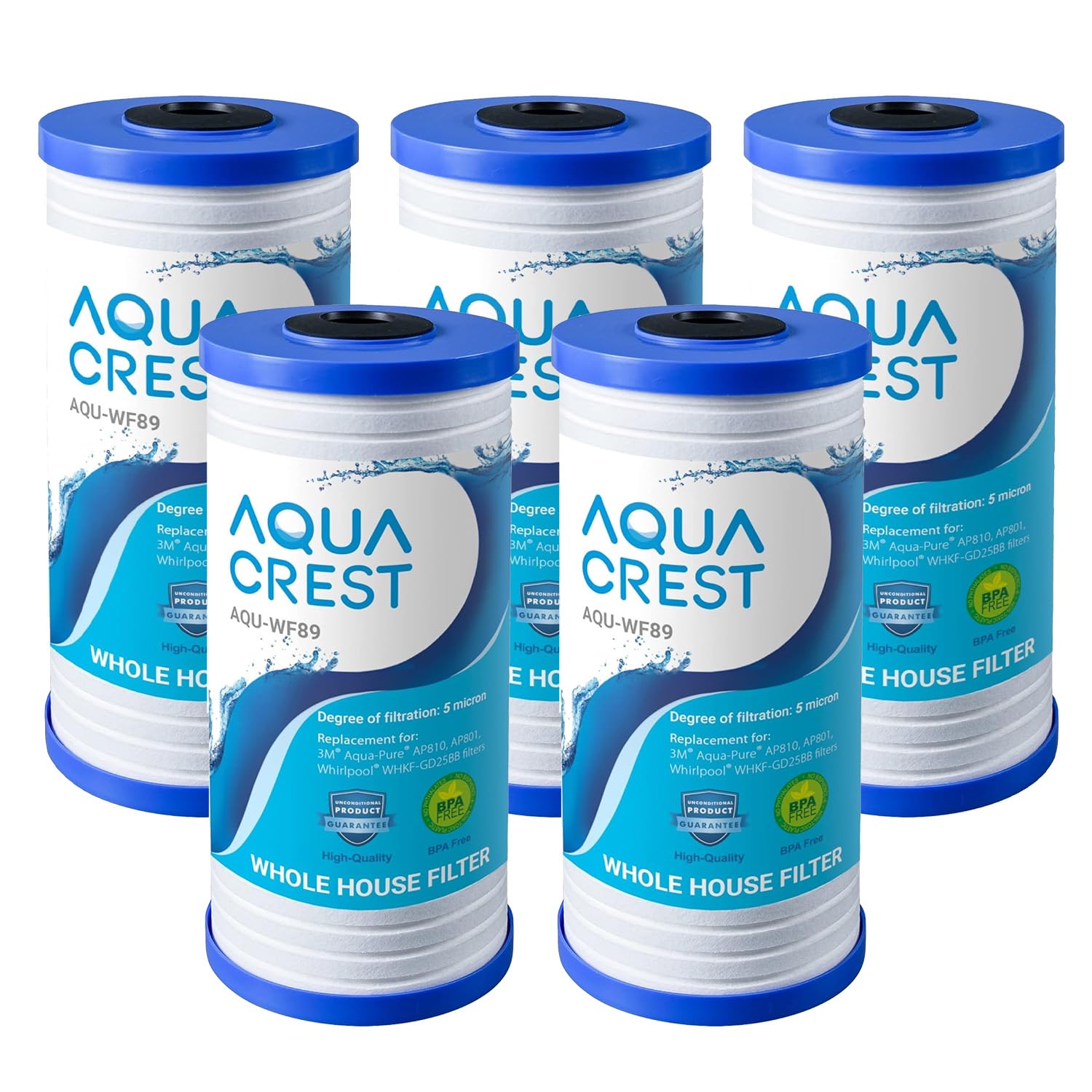 AQUACREST AP810 Water Filter, Replacement for 3M Aqua-Pure, Whirlpool