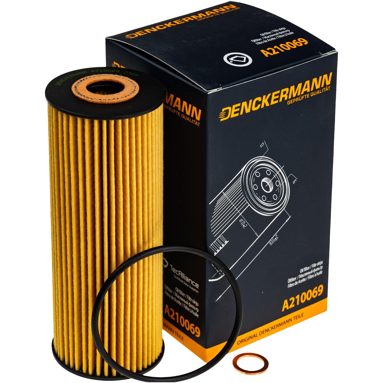 Inspektionspaket enthält 6 L Motoröl Energy 5W-30 Ölfilter Zündkerze für SLK R170 200 Kompressor 230 C-Klasse W203 A208