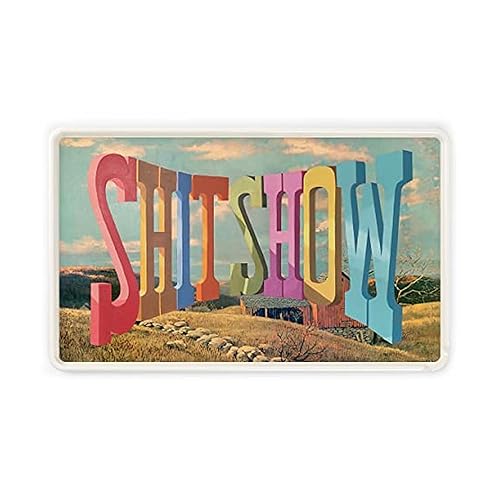 Genuine Fred Bandeja súper útil, Shitshow de Wayne White, bandeja de melamina