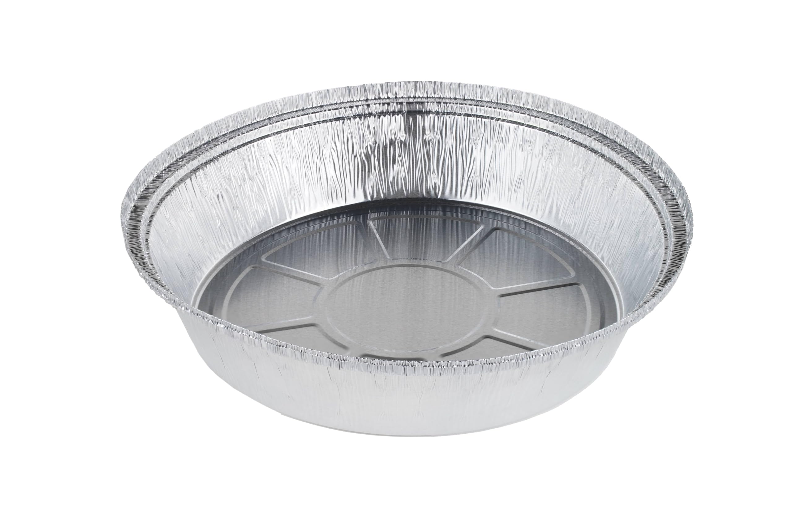 Inoverse Aluminiowe Formy Do Pieczenia, Okrągłe Ø 23 cm, Jednorazowe Miseczki Do Linzera, Sufletu, Wysokiej Jakości
