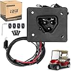 Golf Cart 48V Battery Charger Receptacle or Plug for EZGO RXV & TXT 2008-up Electric, EZGO 2Five 2010-up Delta-Q Charging Receptacle OEM# 602529
