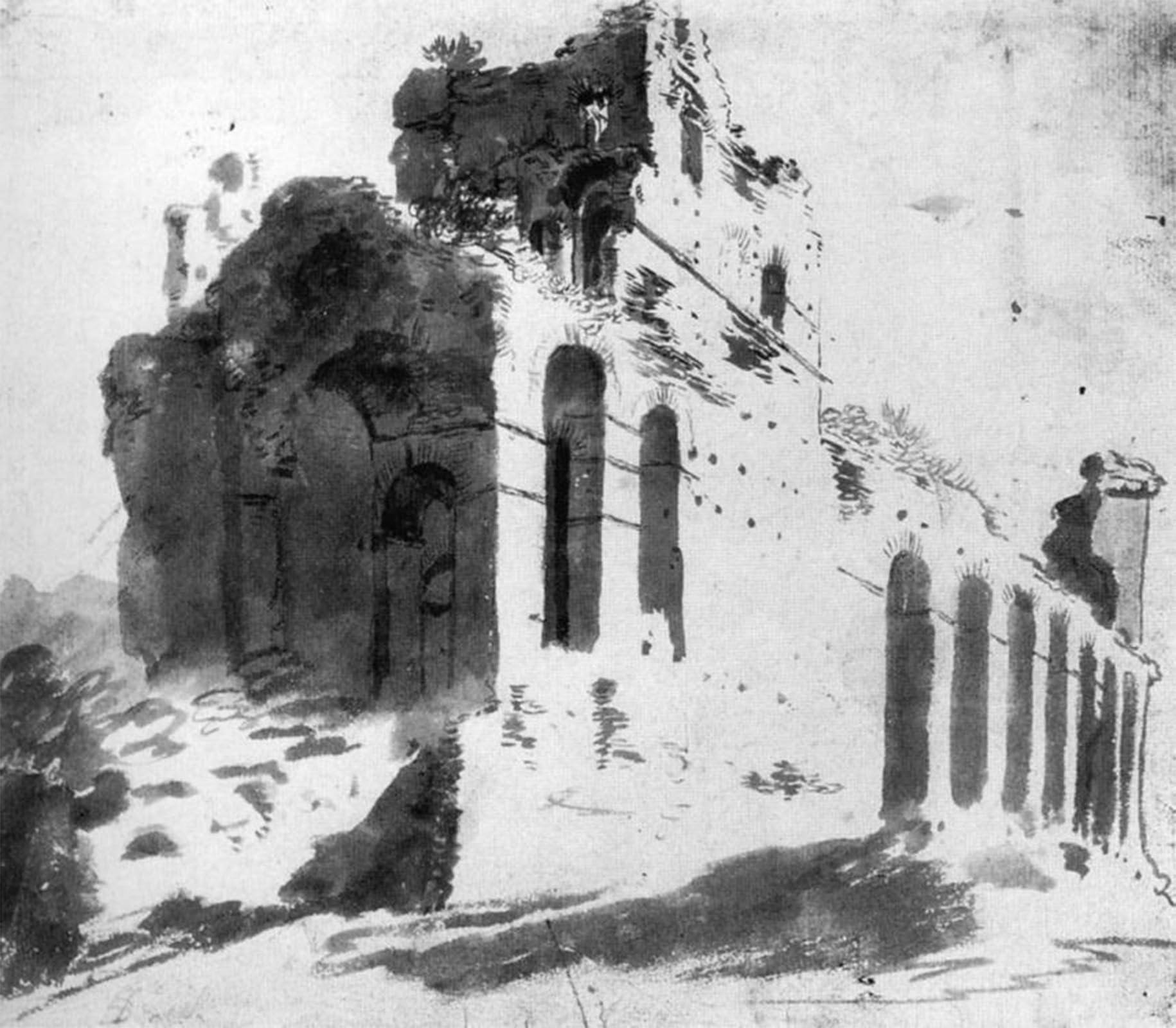 De Célèbres Tableaux Impression Toile Ruines pour sublimer vos murs nus - 5