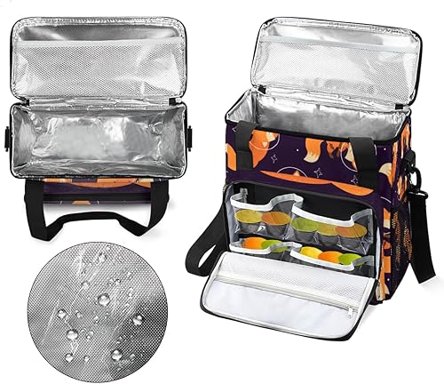 Miniatura 3 de Bonita cafetera de zorro durmiente bolsa de transporte para Keurig K-Mini o K-Mini Plus K-Cup Pods almacenamiento portátil cafetera bolsa de viaje