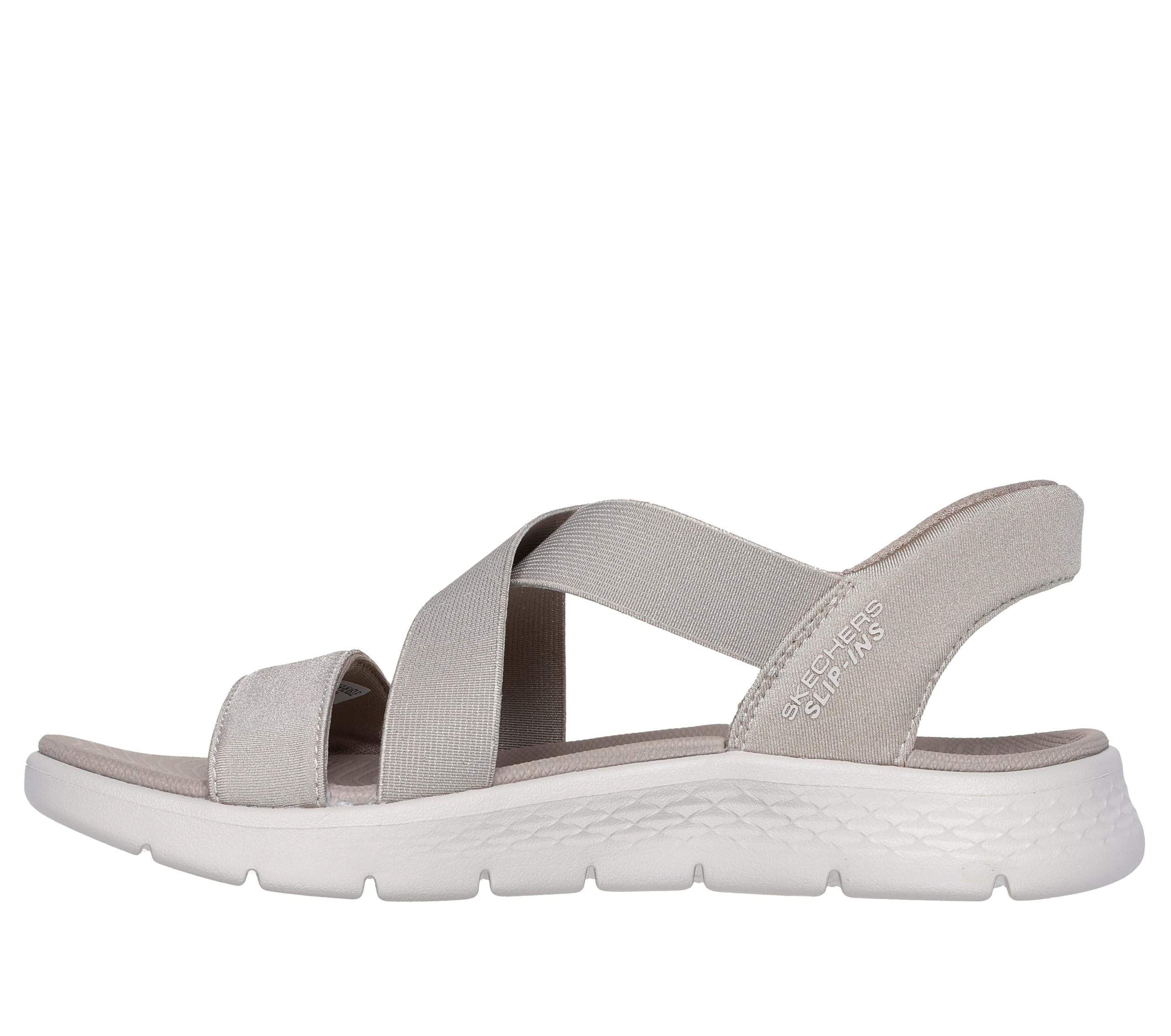 Skechers Go Walk Flex Sandal - Glimmer Up Hands Free Slip-ins SandaliaMujer