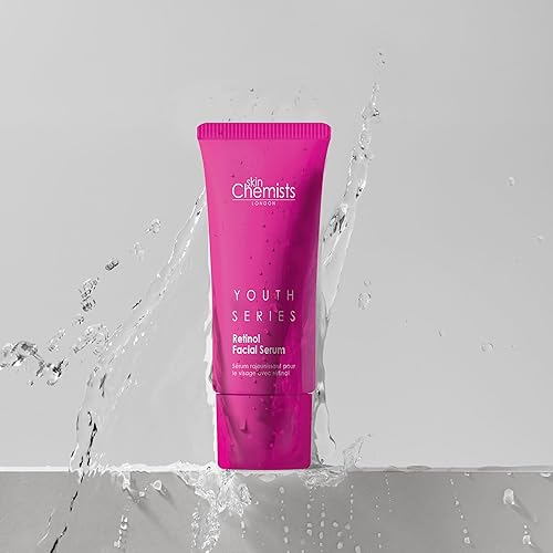 Miniatura 5 de Skin Chemists Retinol Bakuchiol - Suero facial con ácido hialurónico  Suero de retinol para rostro con fórmula avanzada antienvejecimiento