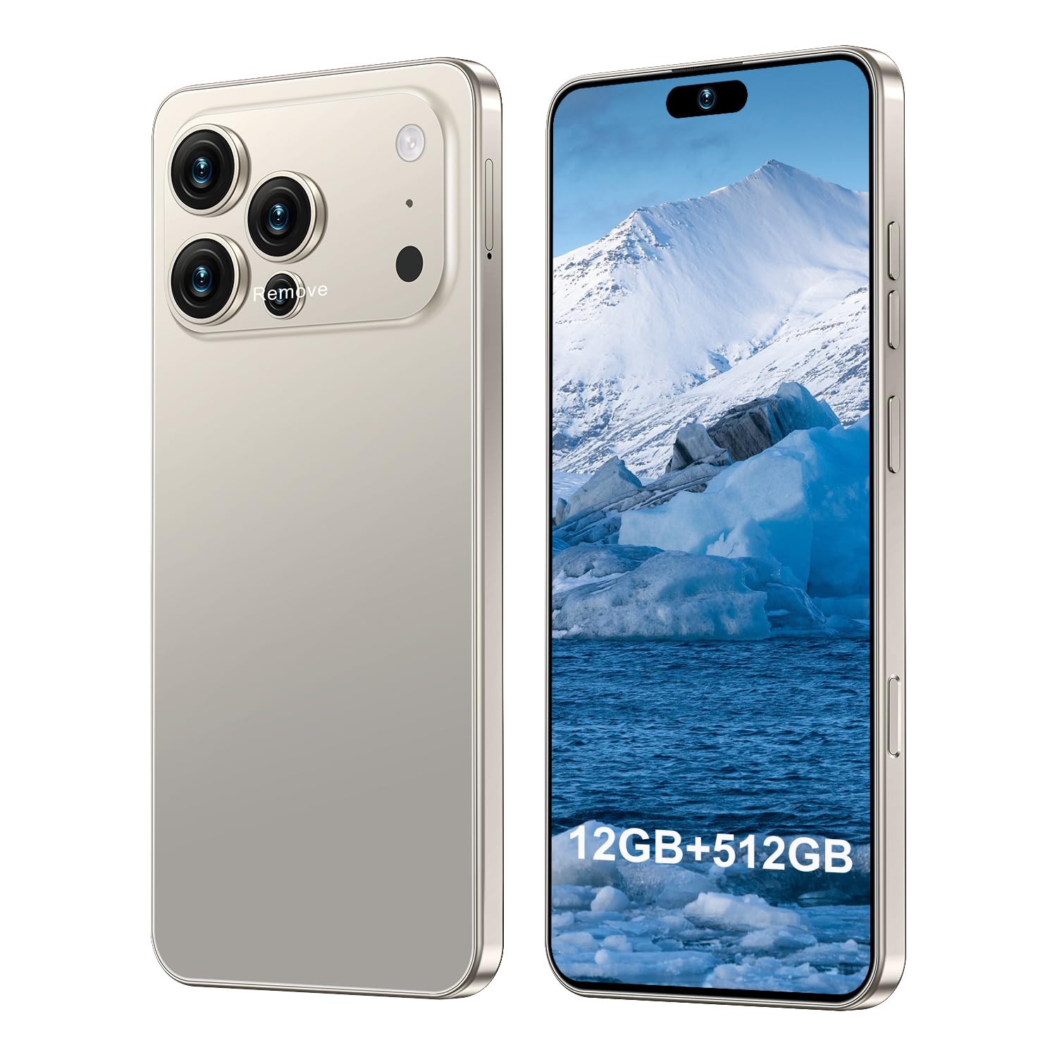 UIOUOR 17PROMA X Smartphone: Snapdragon 8 Gen 3, 12GB RAM + 512GB Storage, 7000mAh Battery, 6.99-inch Display, 68MP+108MP Camera, Android 15, 5G, Dual