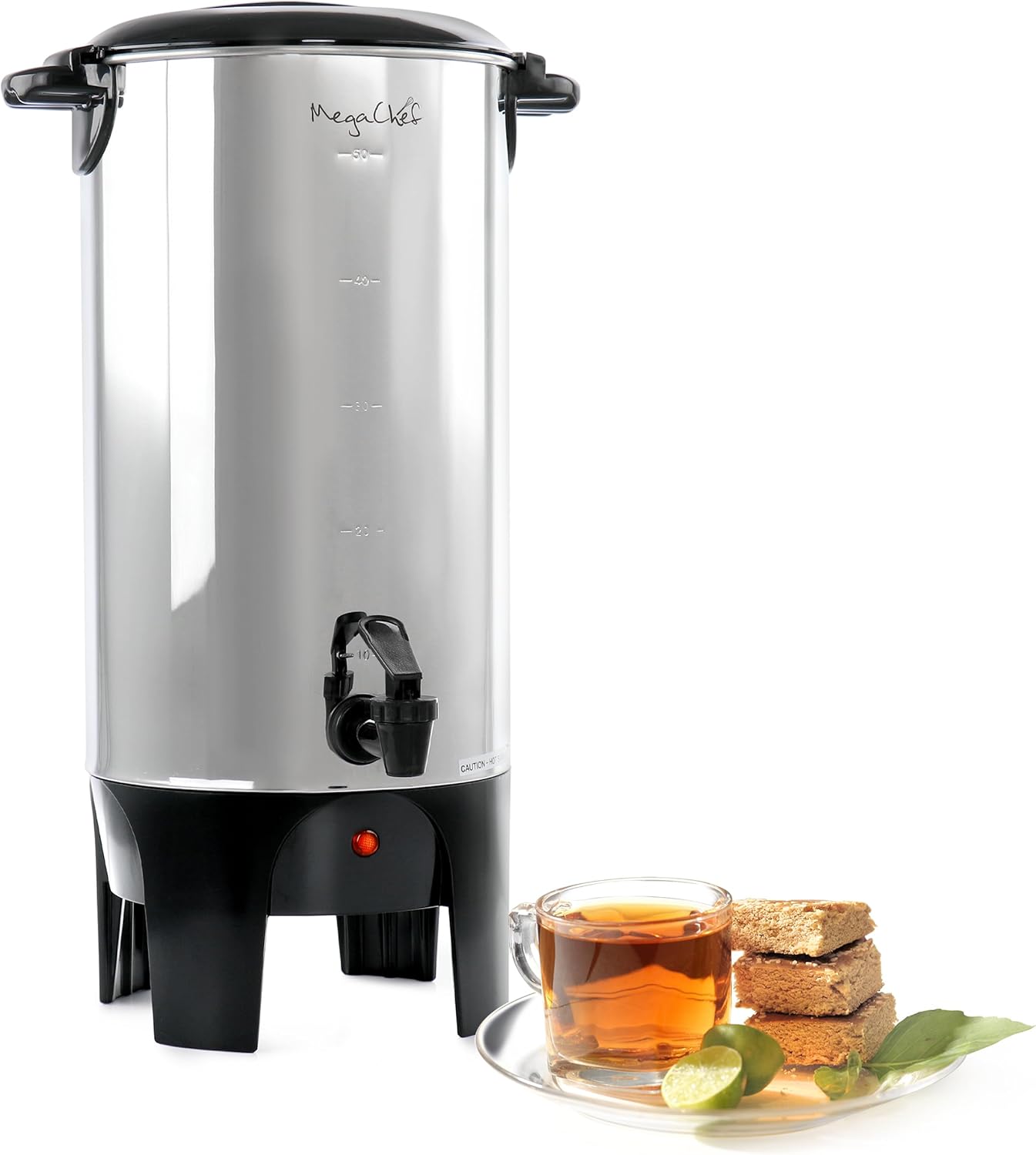 Megachef Stainless Steel Coffee Urn (50 Cup) Large 50 Cup