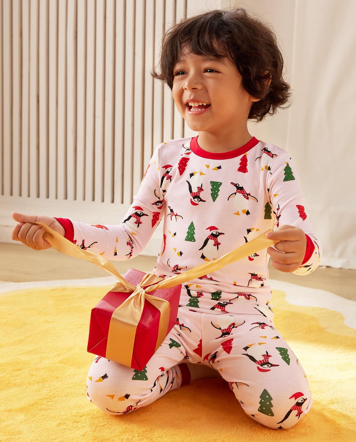 Bamboo Viscose Toddler Girls Kids Pajamas Unicorn Mermaid Pjs Long Sleeve Snug fit 12M-8Y 2pcs Soft Jammies - Image 5