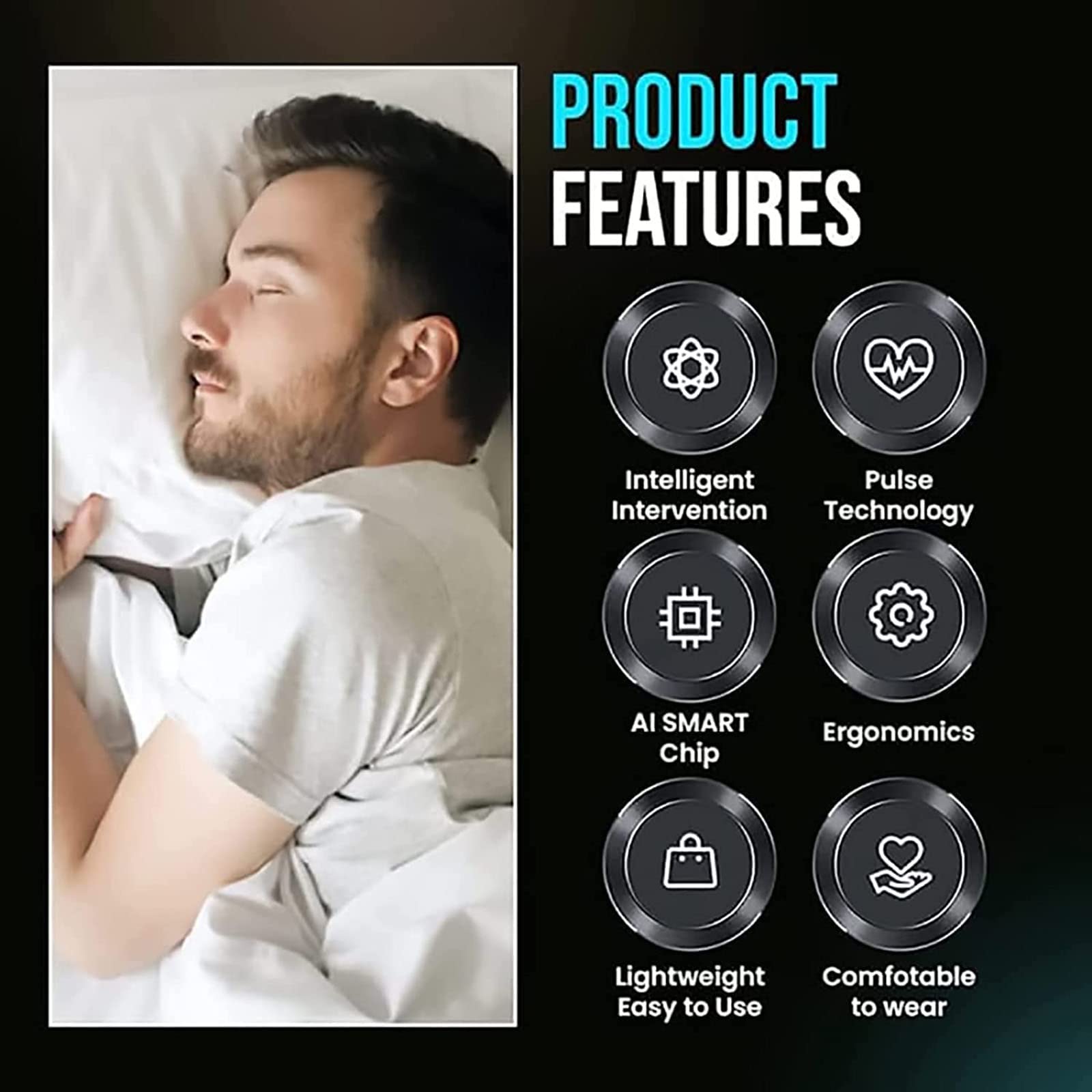 Amazon.co.jp: スマート EMS いびき防止装置、Sleeprex スマート