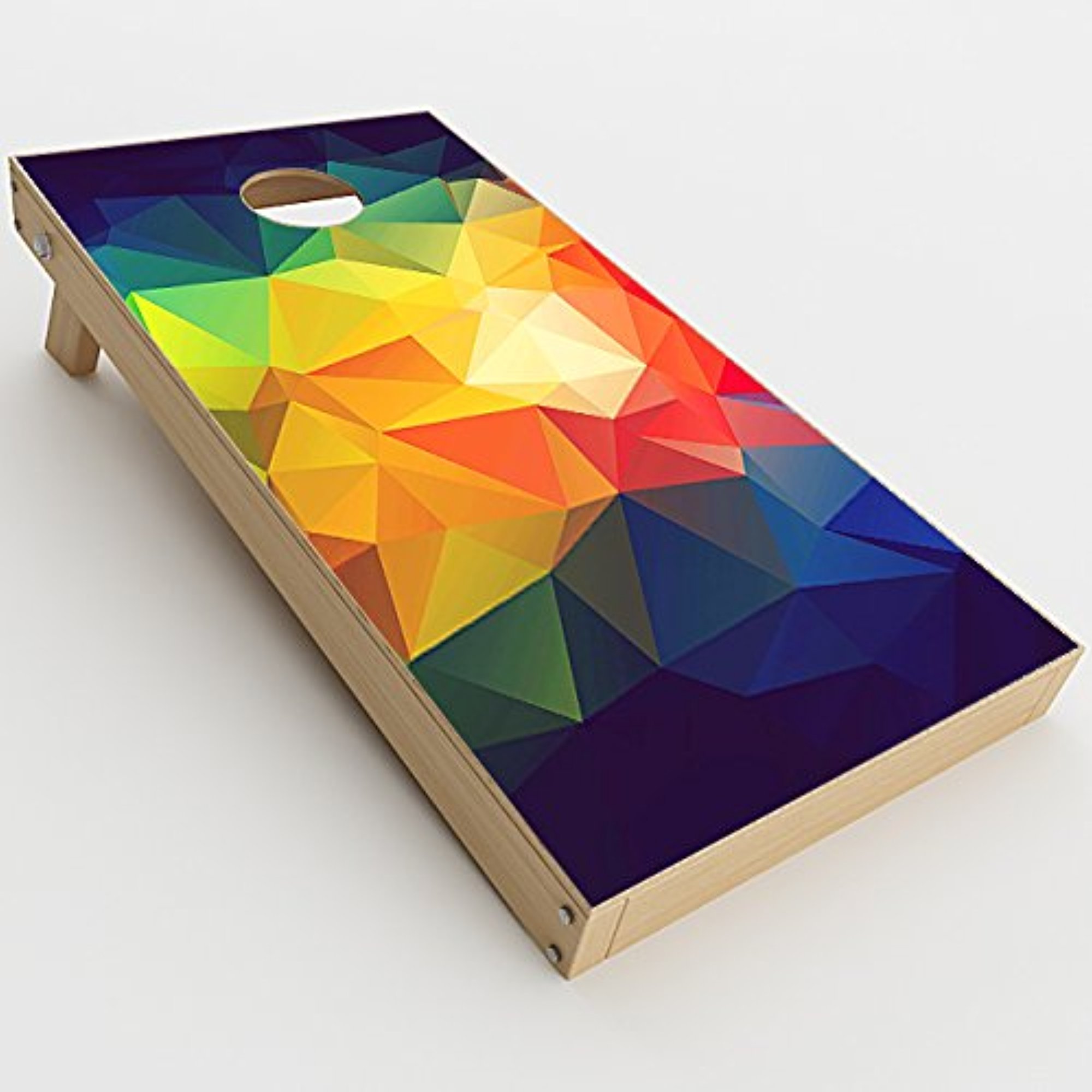 Skin Decal Vinyl Wrap for Cornhole Outdoor Game Bag Toss (2 x pcs. Skins only) / Prism 2