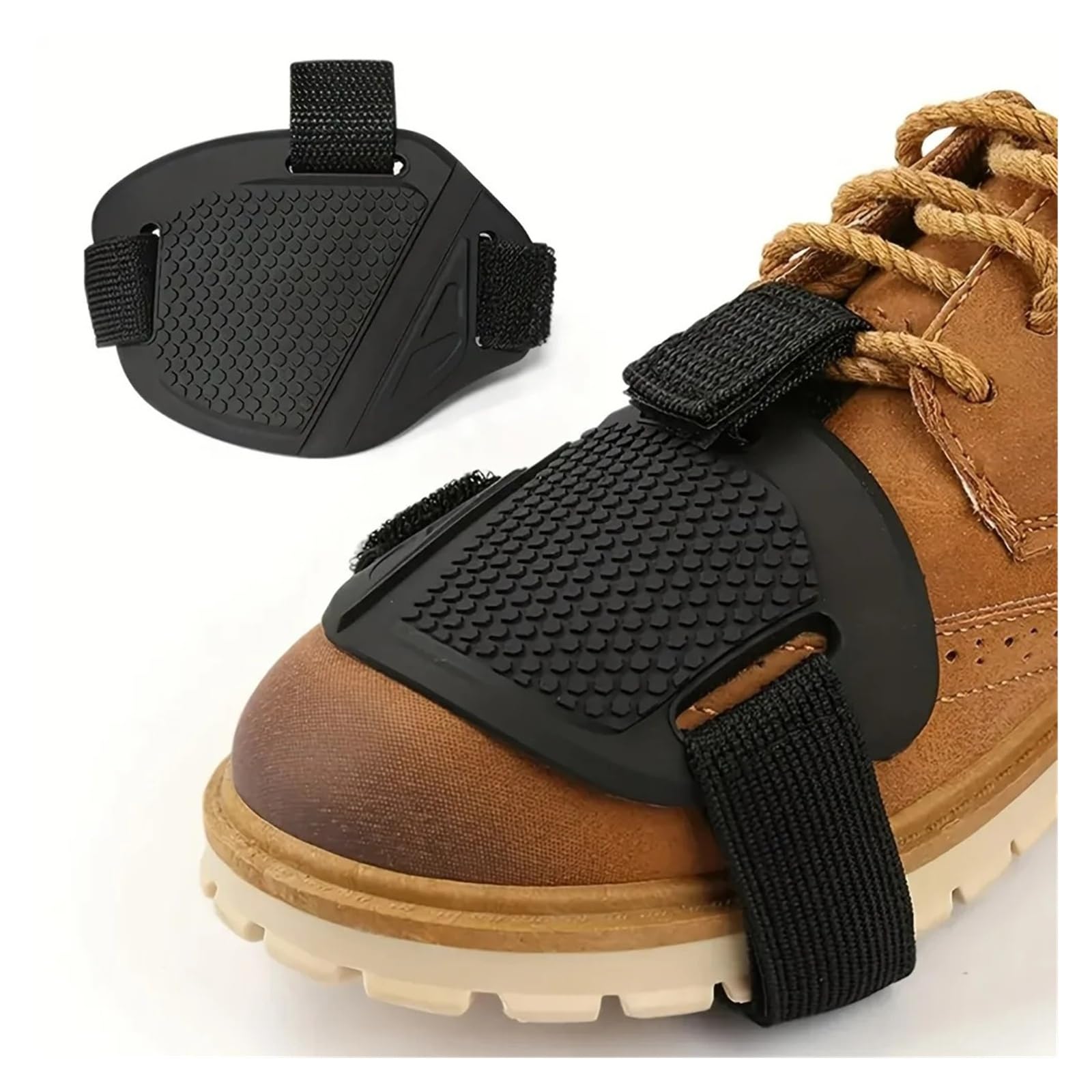 1 szt. Motocykl Shift Pad PU Honeycomb Shoe Cover Protector