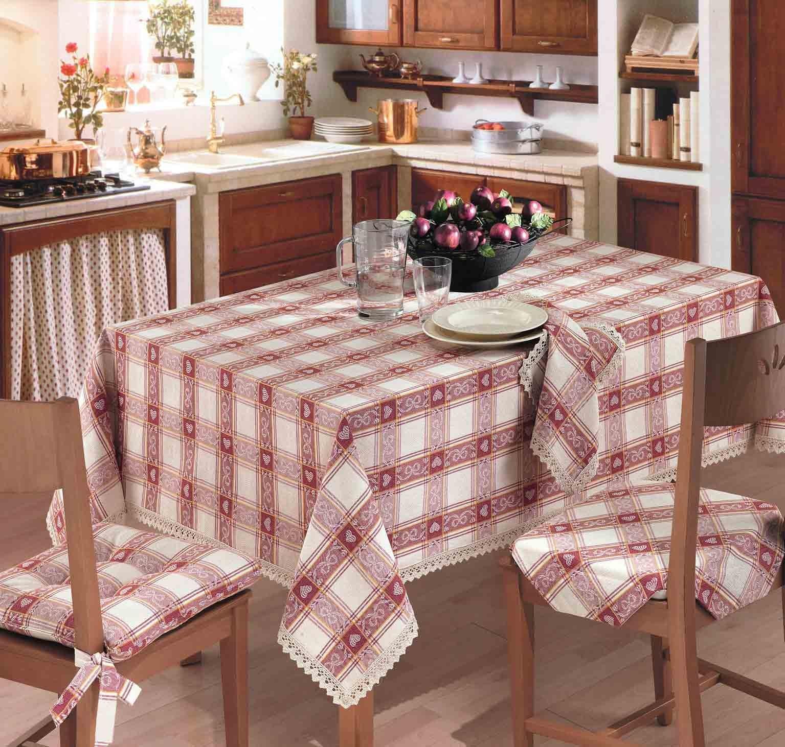 Cuscino Sedia Cucina sfoderabile Modello Alette Dama Tessuto Jaquard, Colori Solidi, Prodotto di Qualita.