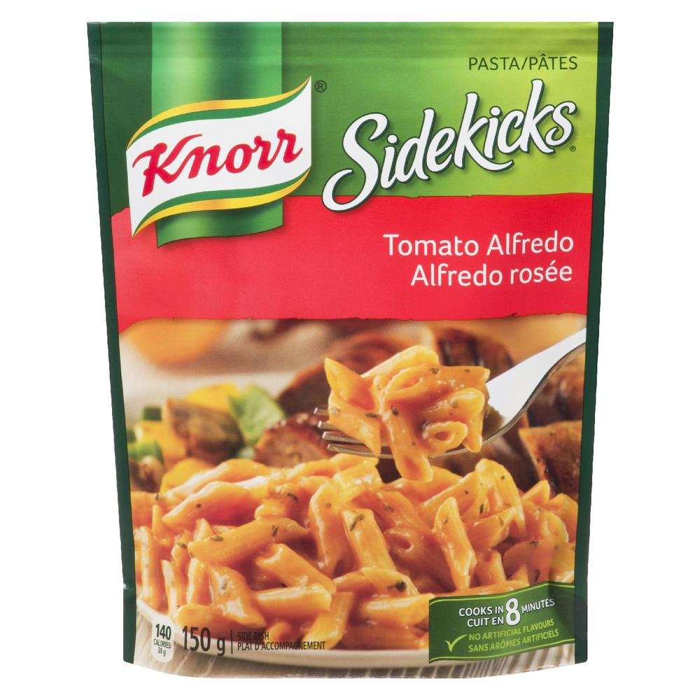 Sidekicks Tomato Alfredo Pasta Side Dish 150g (Imported from Canada)