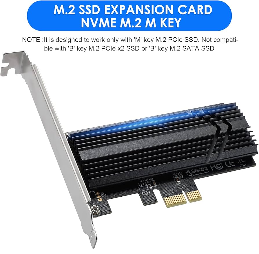Amazon.co.jp: M.2 NVME - PCIe 3.0 x1アダプター アルミニウム Amazon.co.jp: M.2 NVME - PCIe 3.0 x1アダプター アルミニウム