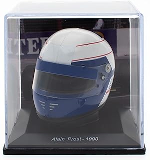 OPO 10 - Casque de Formule 1 Compatible avec Ferrari F1 : Alain Prost 1990 - échelle 1/5 - CAS08