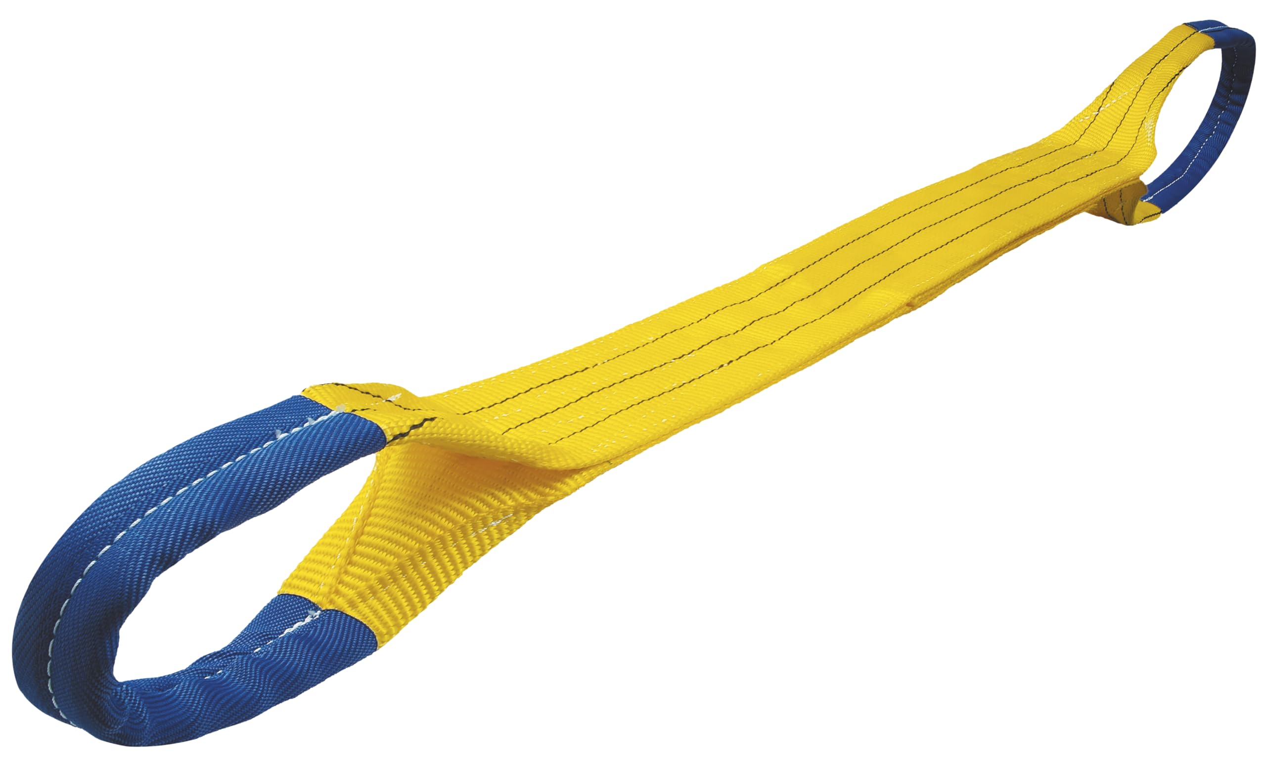 Cinta de elevación de 3000 kg, Color Amarillo, Longitud 6 m, para grúas, Cadenas y talleres
