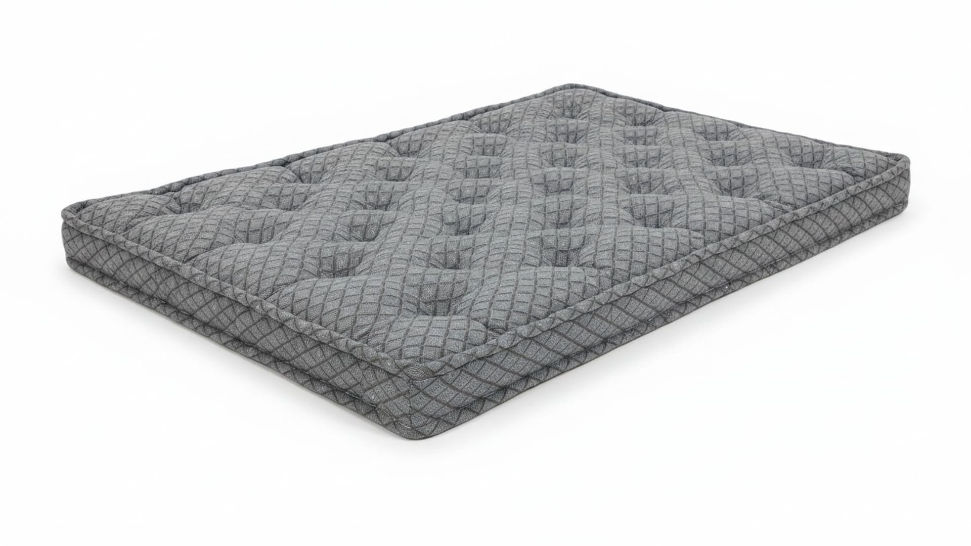 Adim's Premium Grey Box Cotton Floor Mattress | 4-Inch Thick, Foldable & Rollable Lightweight Sleeping Gadda | Comfortable Traditional Indian Cotton Bed for Home, Guest & Travel Use (72 x 48 inch)-picture-11