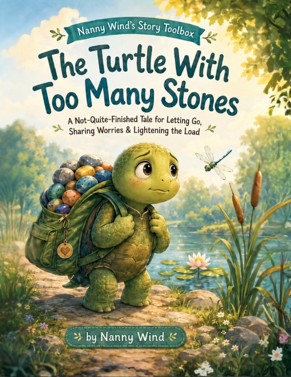 The Turtle With Too Many Stones: A Not-Quite-Finished Tale for Letting Go, Sharing Worries & Lightening the Load (Nanny Wind's Story Toolbox)
