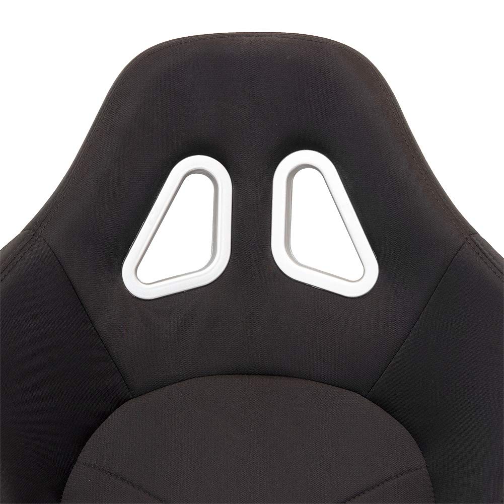 Siège sport 'TN' - Noir - Dossier régable - incl. glissière