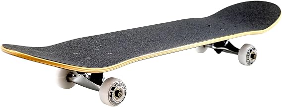 Yocaher Pro Skateboards Blank, Checker, Camo Professional Complete Skateboard 7.75 w/ 7Ply Maple Deck, Aluminum Alloy Truck, ABEC-9 Bearing, 54mm Skateboard Wheels, Concave Cruiser Trick Skateboard
