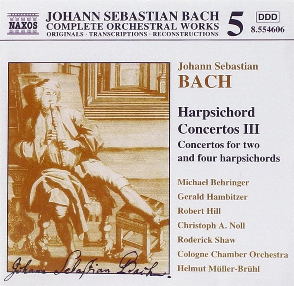 Bach: Harpsichord Concertos, Vol.3