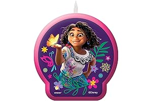 Encanto Birthday Party Candle - 2.4" x 2.6"