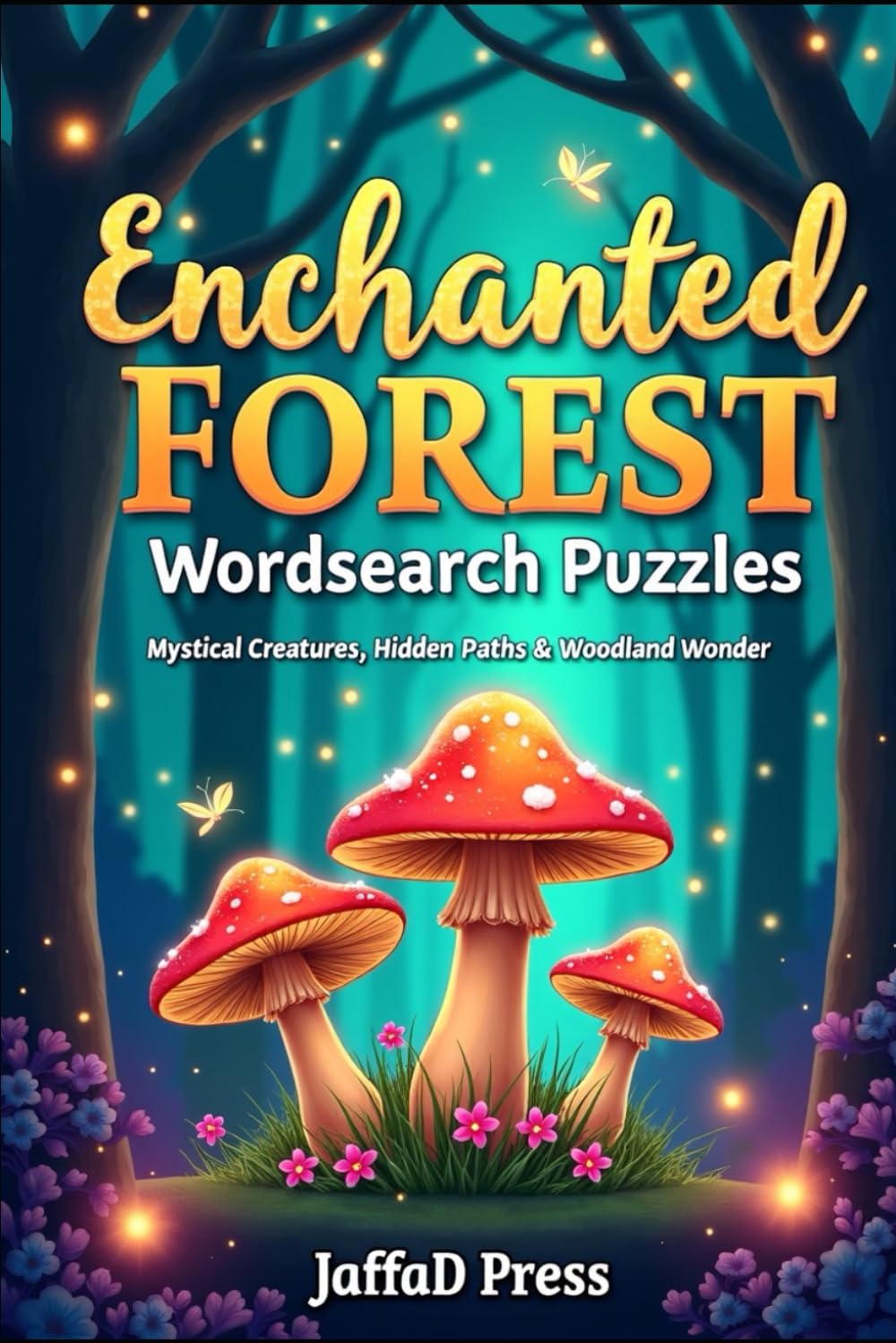 Enchanted Forest Wordsearch Puzzles: Mystical Creatures, Hidden Paths & Woodland Wonder