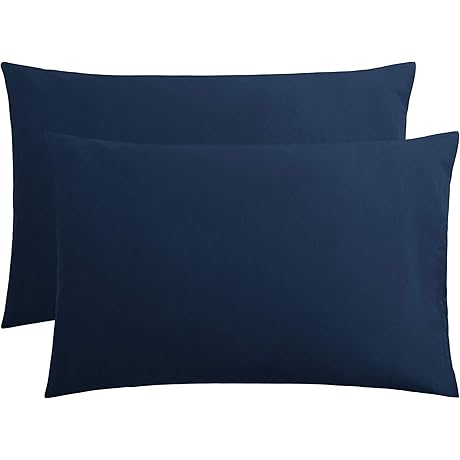 FLXXIE Microfiber Pillow Cases Queen Size Set of 2, Soft Pillowcases with...