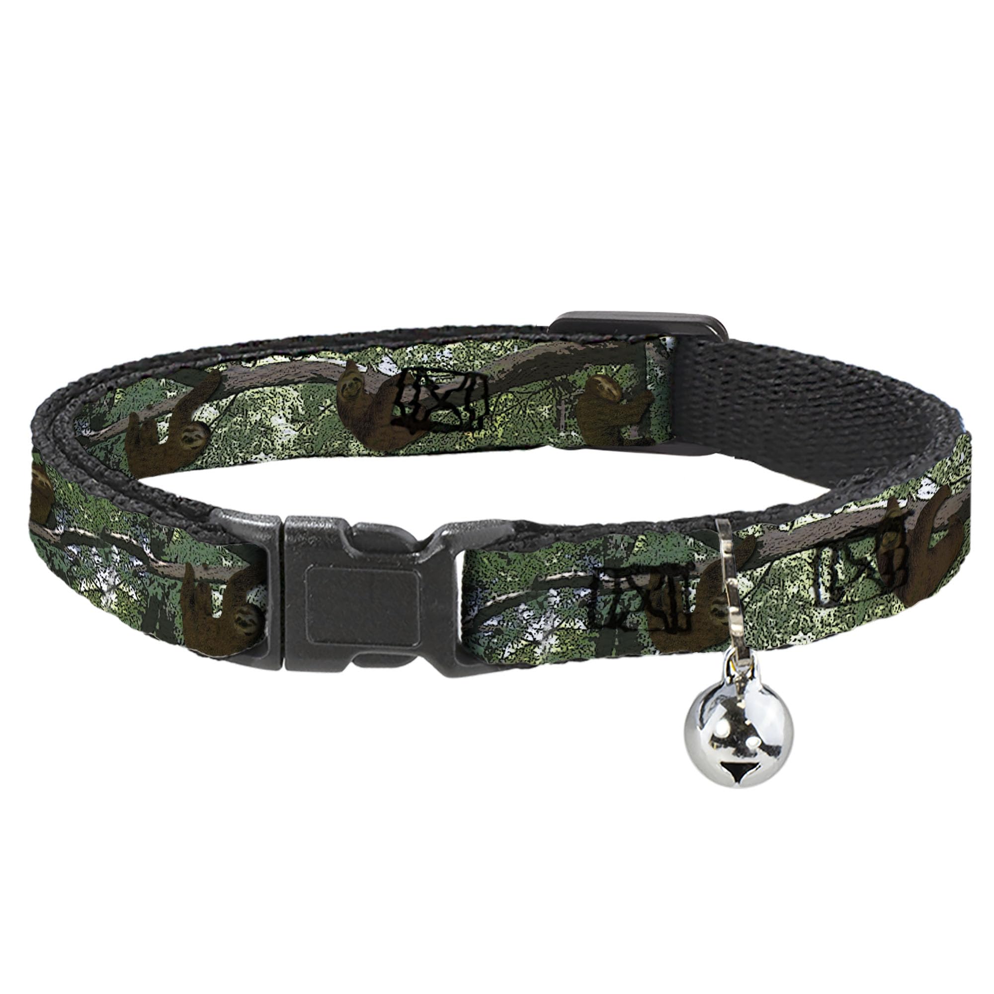 Collar para gato perezoso posterizado ajustable de 8-12 pulgadas Buckle-Down