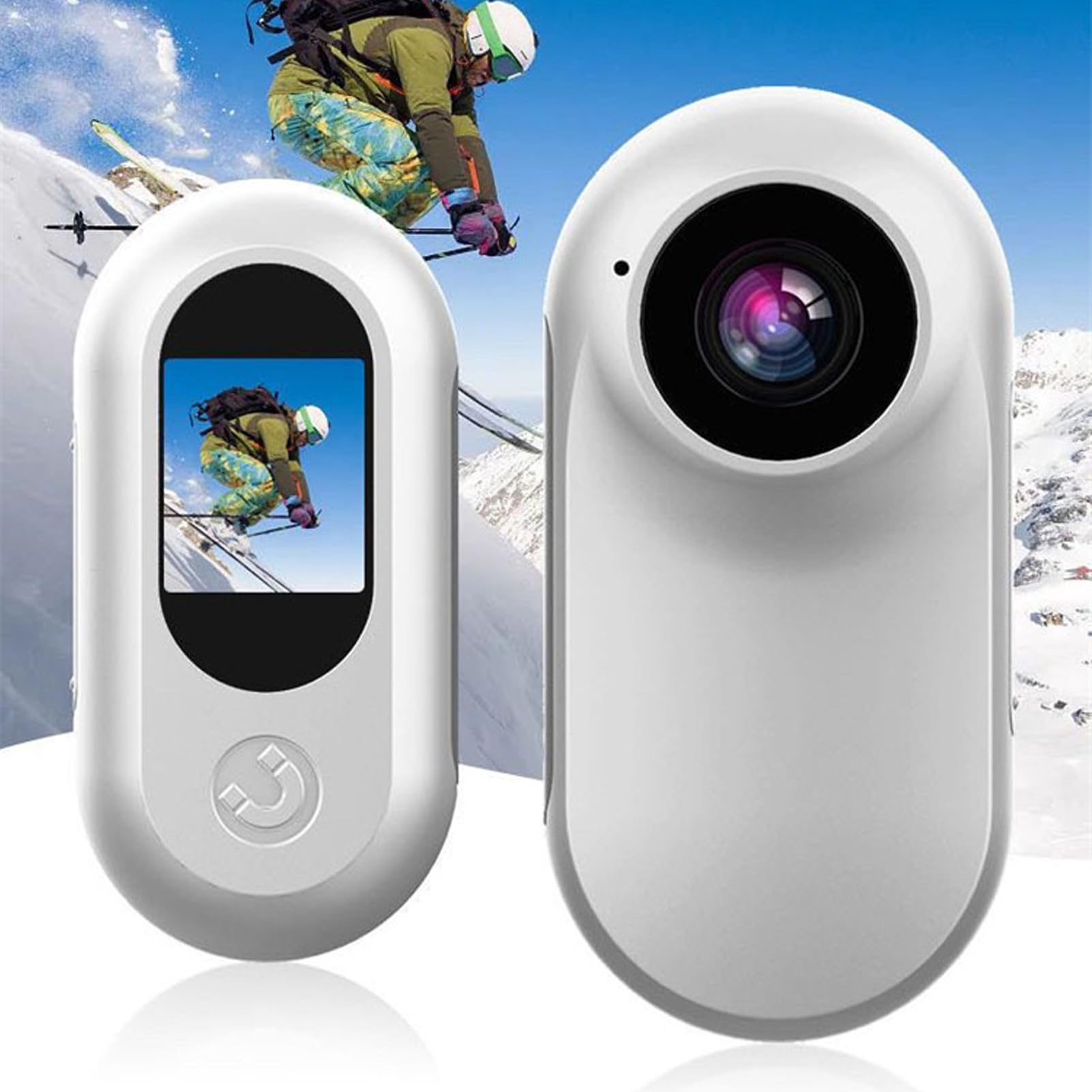 Kleine Actiecamera, 1080P HD-video Multifunctionele Magnetische Zakduimcamera Batterijduur Kleine Actiecamera, 1080P HD-video Multifunctionele Magnetische Zakduimcamera Batterijduur