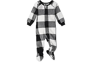 Cozy and Festive Kids' Buffalo Check Pajamas