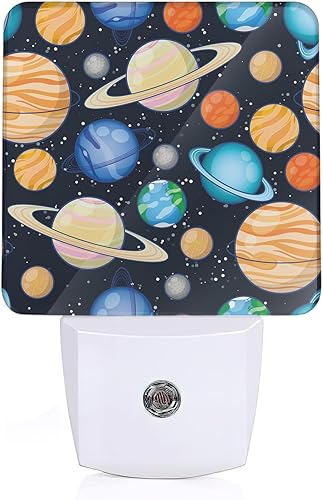 Miniatura 11 de Aurora Forest - Luz nocturna para enchufar a la pared con sensor de atardecer a amanecer, lámpara LED de ahorro de energía para hombres, mujeres,