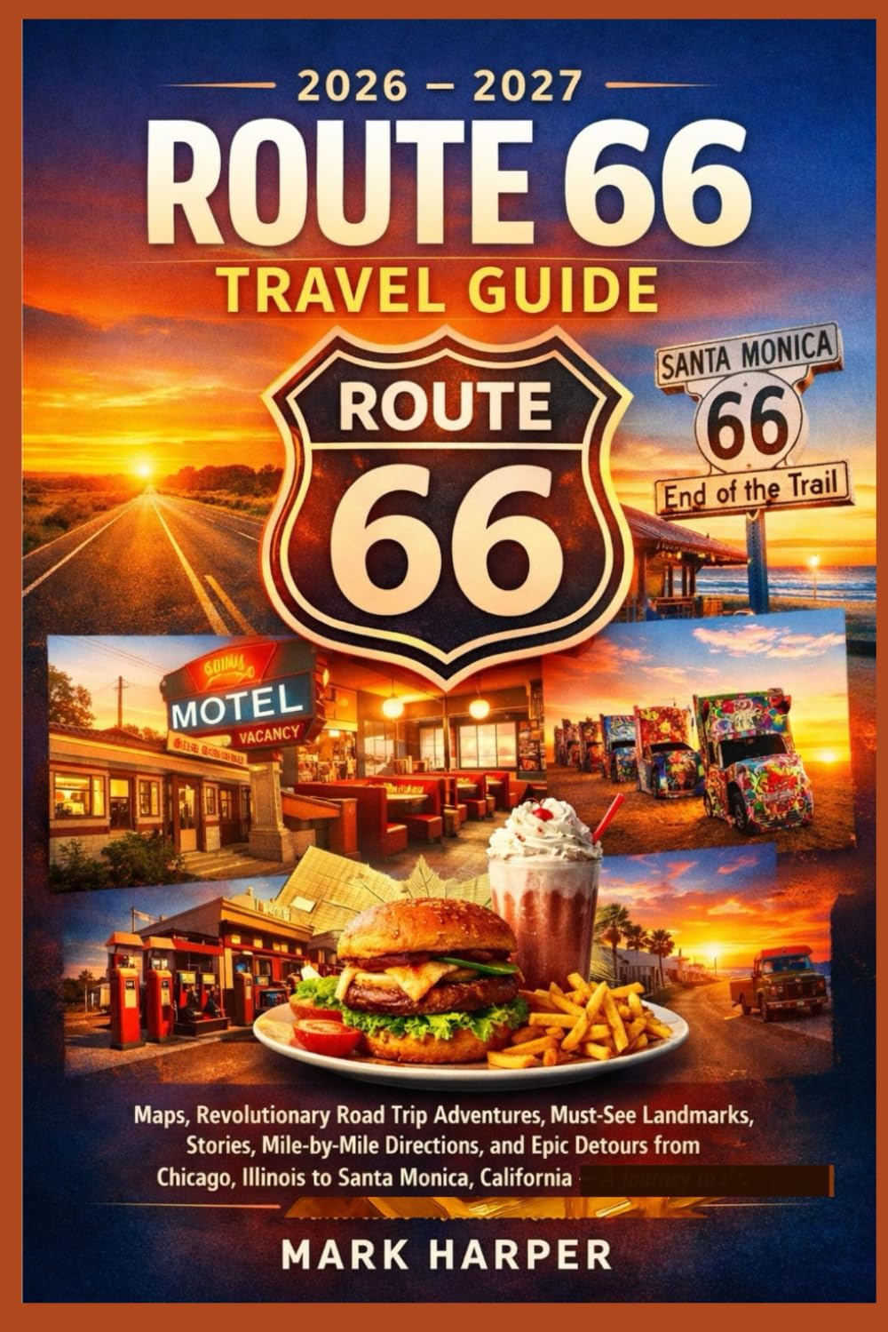 2026 - 2027 Route 66 Travel Guide: Maps, Revolutionary Road Trip Adventures, Must-See Landmarks, Stories, mile-by-mile directions, and Epic Detours from Chicago, Illinois to Santa Monica, California