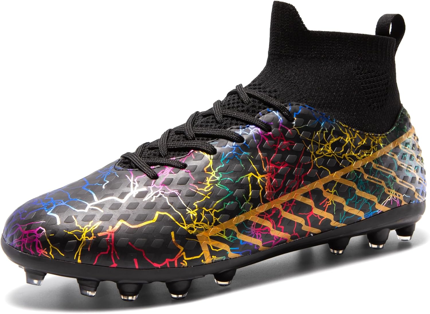 Soccer Cleats Boys Girls High-top Training Soccer Shoes