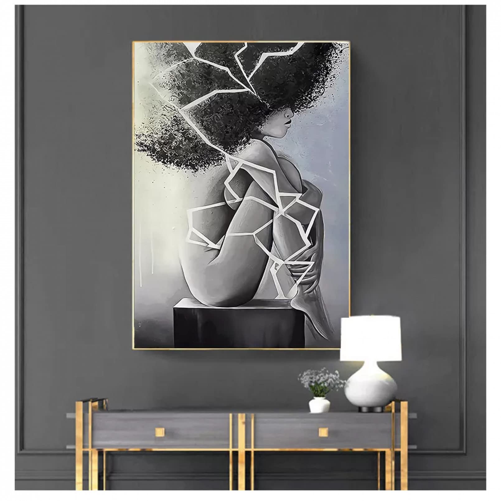 Lienzos y pinturas decorativas para transformar tu dormitorio con estilo moderno