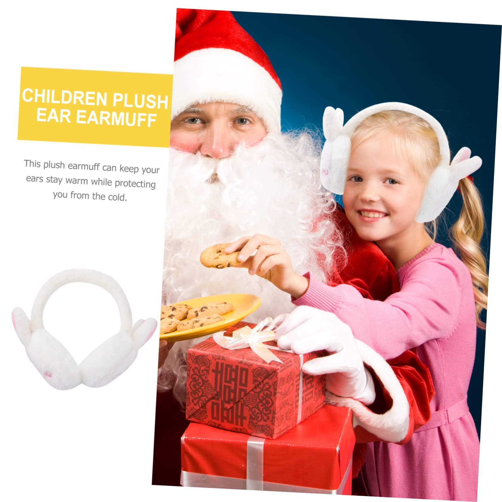 VANZACK 1pc Plush Earmuffs Sleep Ear Muffs Women Fleece Ear Fluffy Sleeping Women Faux Muffs Warmers Winter Soft Plush Adorable Winter Earmuff Warmer Wool For