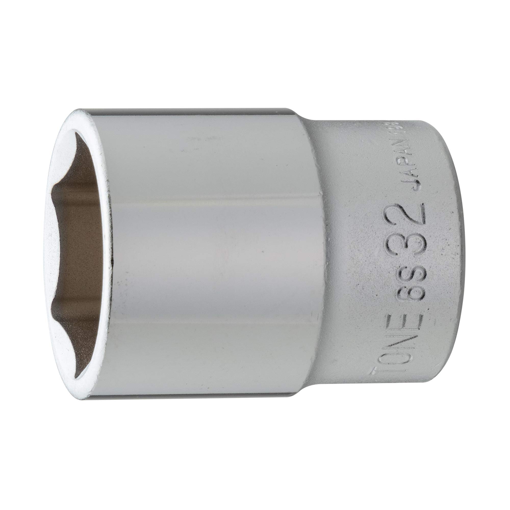 Tone Socket (6 Angle) 6S-32 Insertion Angle 0.7 inch (19.0 mm) (3/4 inch), Double Side Width 1.3 inches (32 mm)