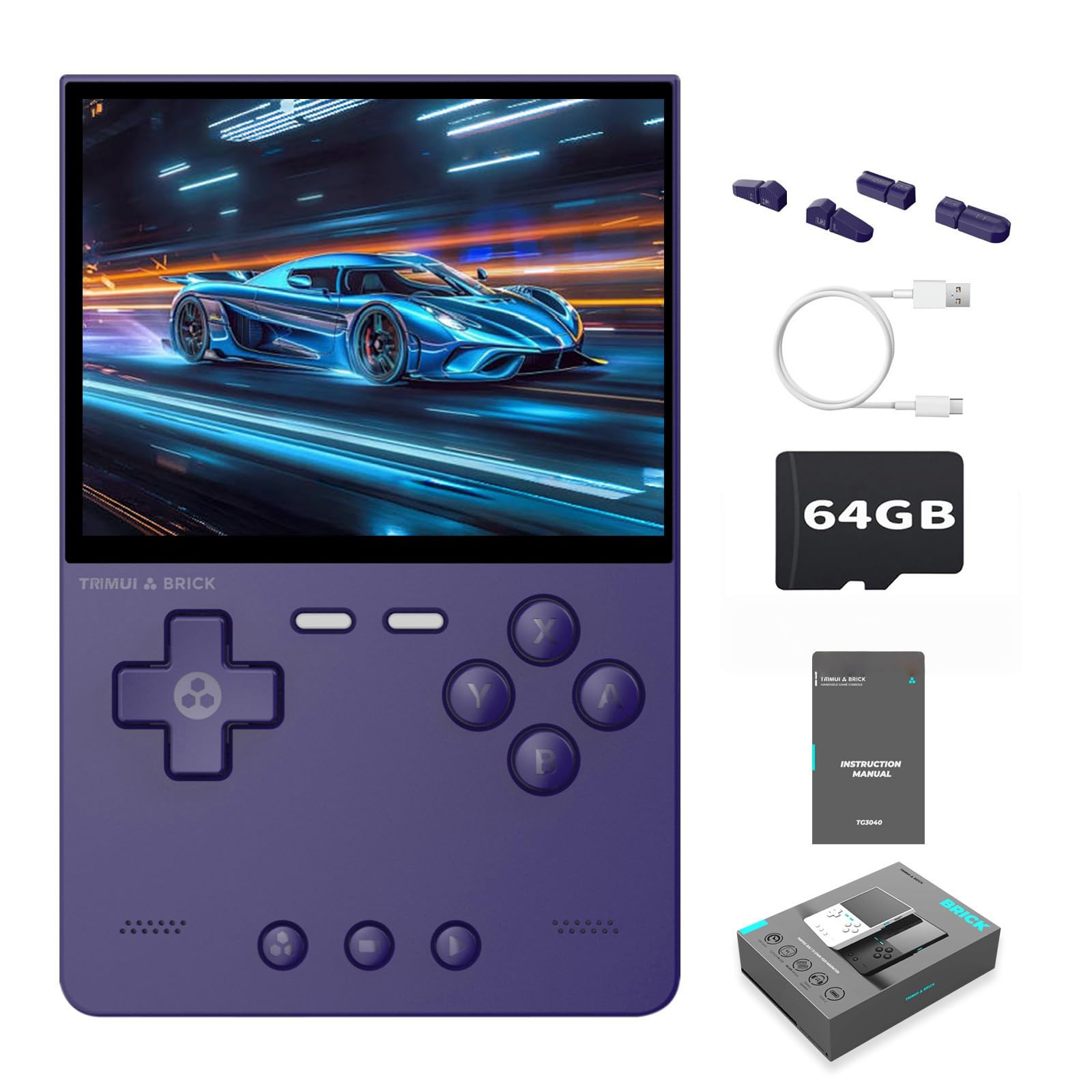 Amazon.com: Trimui Brick Retro Game Console Portable Retro Gaming