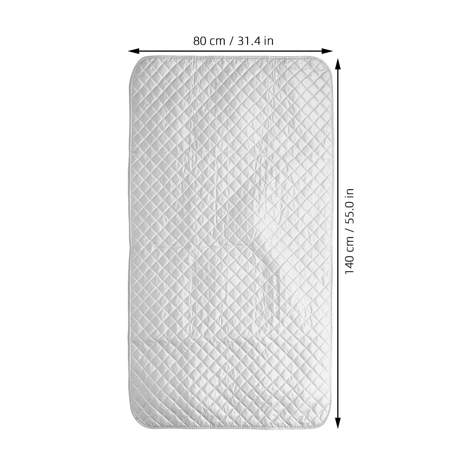 Gatuida Tapis de repassage portable pour table, 140 x 80 cm