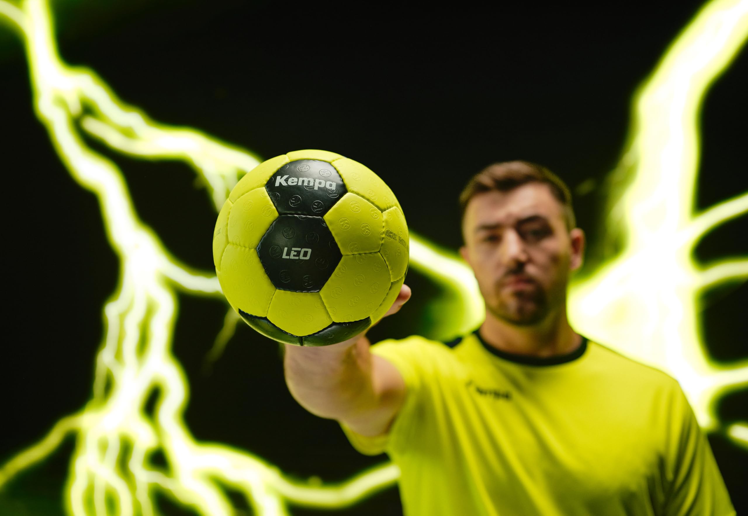 Kempa Leo Fluo Giallo/Nero