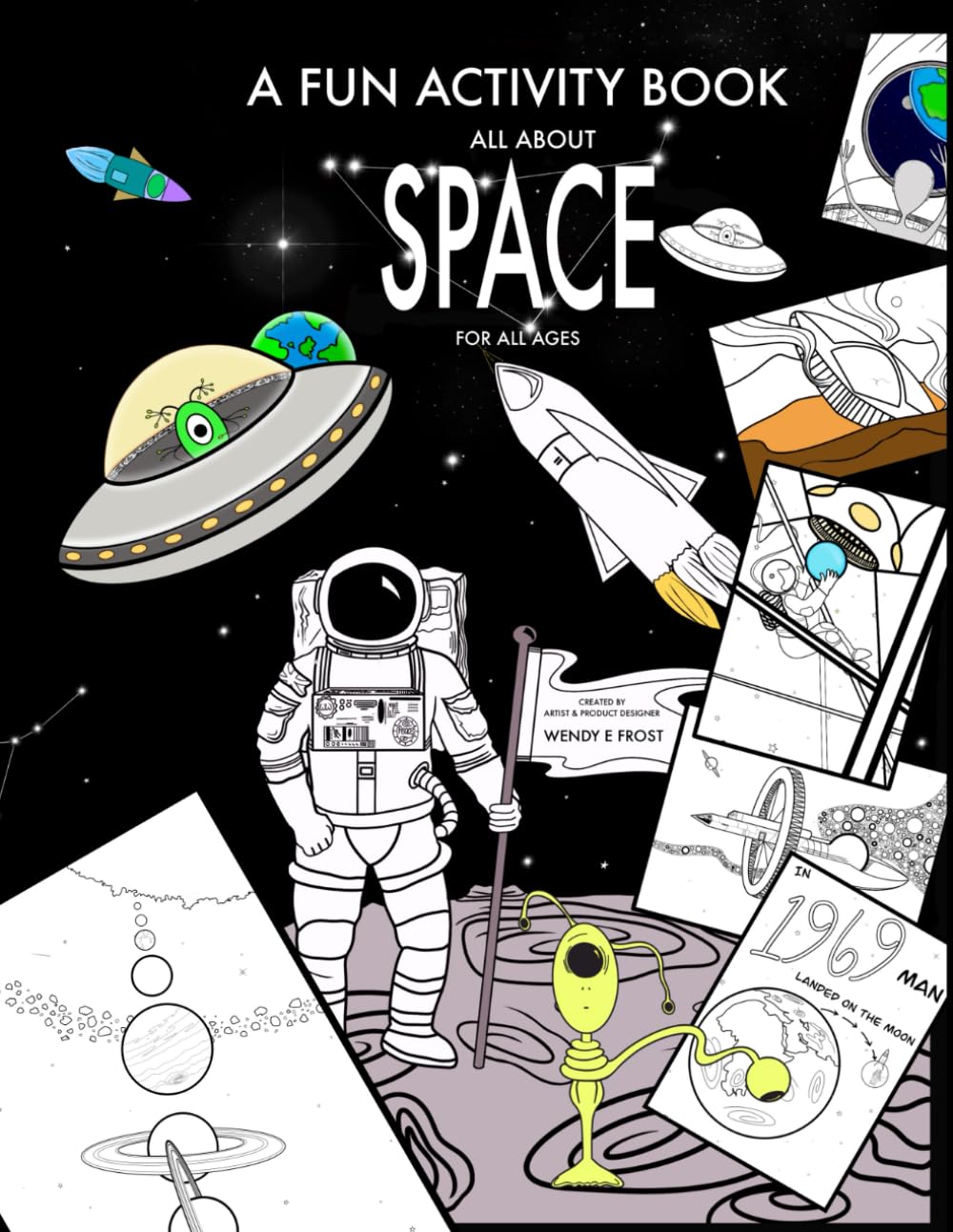 A FUN ACTIVITY BOOK ALL ABOUT SPACE