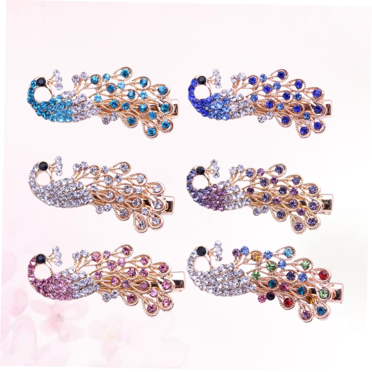 FRCOLOR 18stücke Teiliges Rhinestone Haarklammern Für Damen Haaraccessoires Farben Mischfarben Für Hochzeiten Partys Und Besondere Anlässe